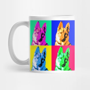 Pop Art - German Shepherd Dog Mug